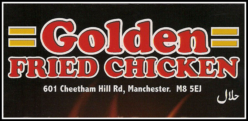Golden Fried Chicken Takeaway, 601 Cheetham Hill Road, Cheetham, Manchester, M8 5EJ